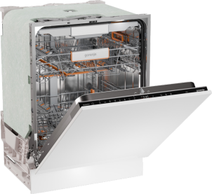 Посудомийна машина Gorenje вбудовувана, 16компл., A+++, 60см, інвертор,Wi-Fi, AquaStop, сенсорн.упр, 3и кошики, білий №5
