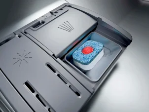 Посудомоечная машина Bosch встроенная, 13компл., A++, 60см, дисплей, 3й корзина, белая №6