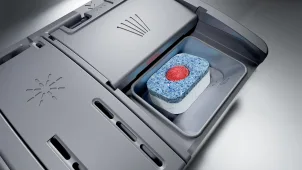 Посудомийна машина Bosch вбудована, 10компл., A+, 45см, дисплей, 3й кошик, білий №8