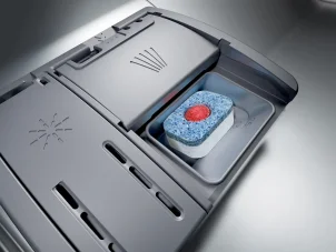 Посудомийна машина Siemens вбудована, 10компл., A++, 45см, дисплей, 3й кошик, білий №7