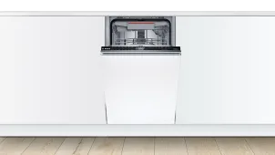 Посудомийна машина Bosch вбудована, 10компл., A+, 45см, дисплей, 3й кошик, білий №9