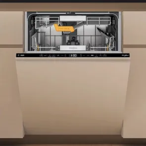 Посудомоечная машина Whirlpool встроенная, 14компл., A+++, 60см, дисплей, 3й корзина, белая №3