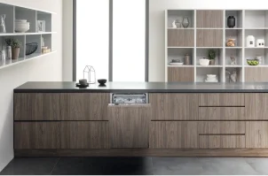 Посудомоечная машина Hotpoint встроенная, 10компл., A++, 45см, дисплей, 3й корзина, белая №11