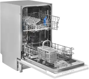 Посудомоечная машина Indesit встроенная, 10компл., A+, 45см, белый №8