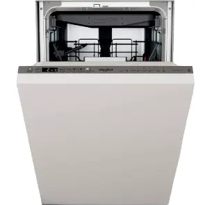 Посудомийна машина Whirlpool вбудована, 10компл., A+++, 45см, дисплей, інвертор, 3й кошик, білий №2