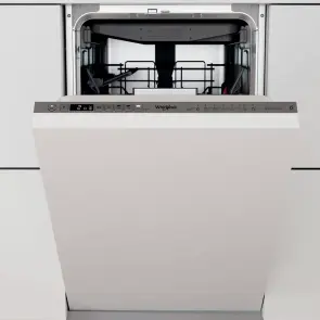 Посудомийна машина Whirlpool вбудована, 10компл., A+++, 45см, дисплей, інвертор, 3й кошик, білий №5