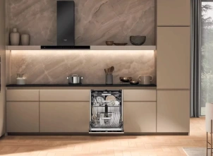 Посудомоечная машина Whirlpool встроенная, 15компл., A+++, 60см, дисплей, 3й корзина, белая №4