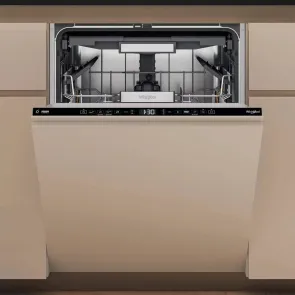 Посудомоечная машина Whirlpool встроенная, 15компл., A+++, 60см, дисплей, 3й корзина, белая №5