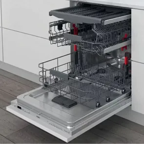 Посудомоечная машина Whirlpool встроенная, 14компл., A+++, 60см, дисплей, 3й корзина, белая №8