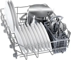 Посудомоечная машина Bosch встроенная, 9 компл., F, 45см, белый №3