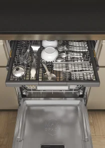 Посудомоечная машина Whirlpool встроенная, 15компл., A+++, 60см, дисплей, 3й корзина, белая №9