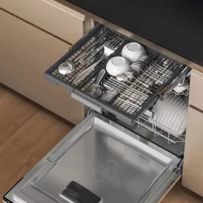Посудомоечная машина Whirlpool встроенная, 15компл., A+++, 60см, дисплей, 3й корзина, белая №10