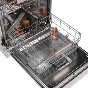 Посудомоечная машина Gorenje встраиваемая, 16компл., A+++, 60см, инвертор, Wi-Fi, AquaStop, сенсорн.упр, 3и корзины, белый №11