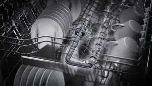 Посудомоечная машина Siemens встроенная, 14компл., A+++, 60см, дисплей, 3й корзина, Zeolith, белый №4