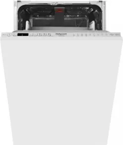 Посудомоечная машина Hotpoint встроенная, 10компл., A+++, 45см, дисплей, инвертор, 3й корзина, белая №1