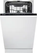 Посудомоечная машина Gorenje встраиваемая, 11компл., A++, 45см, AquaStop, 3й корзина, белая