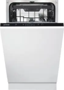 Посудомоечная машина Gorenje встраиваемая, 11компл., A++, 45см, AquaStop, 3й корзина, белая №1