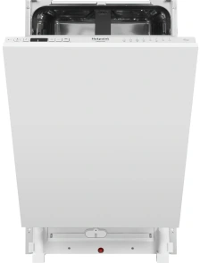 Посудомоечная машина Hotpoint встроенная, 10компл., A++, 45см, дисплей, 3й корзина, белая №1