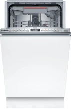 Посудомоечная машина Bosch встроенная, 10компл., A+, 45см, дисплей, 3й корзина, белая