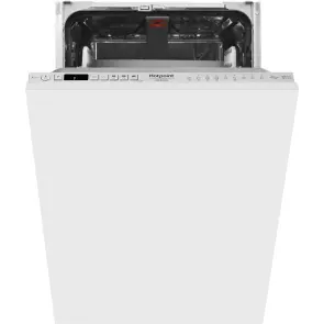 Посудомоечная машина Hotpoint встроенная, 10компл., A+++, 45см, дисплей, инвертор, 3й корзина, белая №2