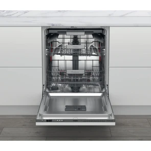 Посудомоечная машина Whirlpool встроенная, 14компл., A+++, 60см, дисплей, 3й корзина, белая №4