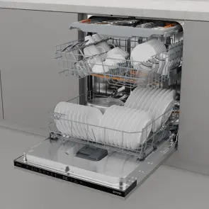 Посудомоечная машина Gorenje встраиваемая, 16компл., A++, 60см, AquaStop, автоматическое открывание, сенсорн.упр, 3и корзины, белый №6