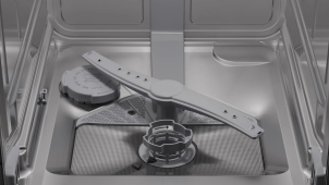 Посудомоечная машина Bosch встроенная, 10компл., A+, 45см, дисплей, 3й корзина, белая №5