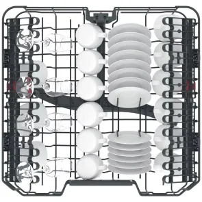 Посудомийна машина Whirlpool вбудована, 14компл., A+++, 60см, дисплей, інвертор, 3й кошик, білий №10