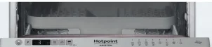 Посудомоечная машина Hotpoint встроенная, 10компл., A++, 45см, дисплей, 3й корзина, белая №6