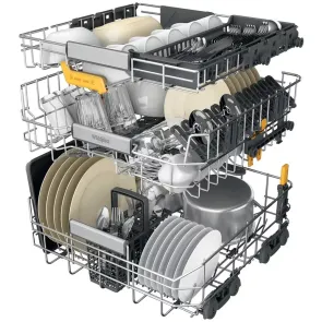 Посудомийна машина Whirlpool вбудована, 14компл., A+++, 60см, дисплей, 3й кошик, білий №10