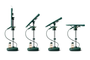 Гладильная система Philips Series 6000, 1800Вт, 1100мл, паровой удар -90гр, постоянный пар - 40гр, верт. Отпаривание + доска, керам. подошва, темно зеленый №5
