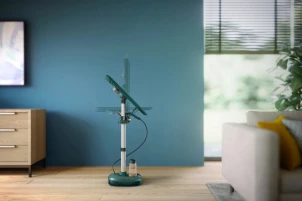 Гладильная система Philips Series 6000, 1800Вт, 1100мл, паровой удар -90гр, постоянный пар - 40гр, верт. Отпаривание + доска, керам. подошва, темно зеленый №11