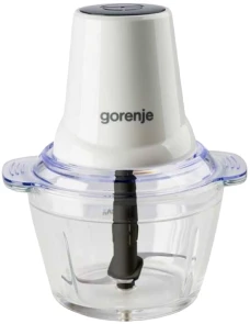 Измельчитель Gorenje, 400Вт, чаша-1000мл, стекло, белый №1