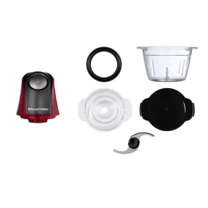 Измельчитель Russell Hobbs Desire Red, 200Вт, чаша-500мл, стекло, корпус-пластик, красный №4