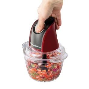 Измельчитель Russell Hobbs Desire Red, 200Вт, чаша-500мл, стекло, корпус-пластик, красный №7