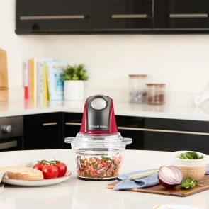 Измельчитель Russell Hobbs Desire Red, 200Вт, чаша-500мл, стекло, корпус-пластик, красный №8