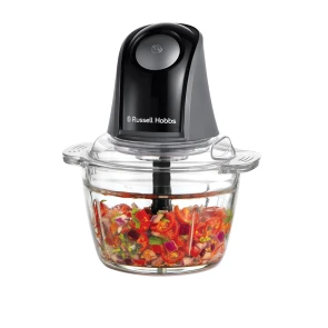 Измельчитель Russell Hobbs Desire Matte Charcoal, 200Вт, чаша-500мл, стекло, корпус-пластик, черный №3