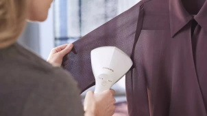 Отпариватель Philips компактный 8000 Series, 1600Вт, 230мл, постоянная пара – 32гр, керам. подошва, белый №6