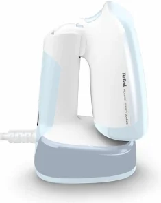 Відпарювач Tefal компактний Access Steam Pocket, 1300Вт, постійна пара - 20гр, біло-блакитний №5