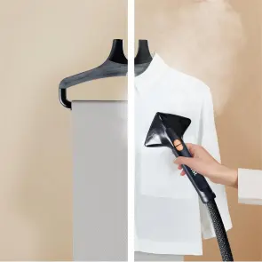 Відпарювач Tefal вертикальний Pro Style Care, 2000Вт, 1300мл, постійна пара - 42гр, чорно-золотий №6