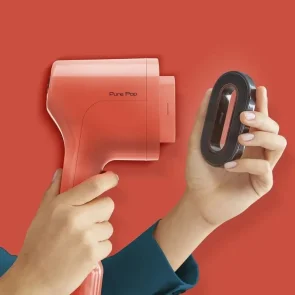 Відпарювач Tefal компактний Pure Pop, 1300Вт, 70мл, постійна пара - 20гр, червоний №9