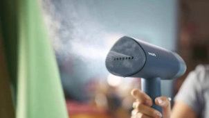 Отпариватель Philips компактный 3000 Series, 1000Вт, 100мл, постоянная пара - 20гр, складная ручка, синий №10