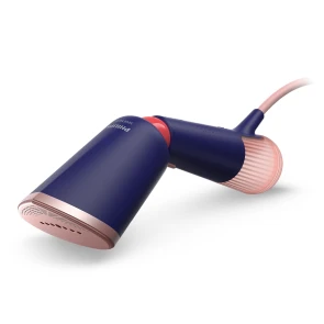 Відпарювач Philips компактний Series 5000, 1400Вт, 120мл, паровий удар -24гр, складана ручка, чохол-рукавичка, килимок, пластик, синій №3