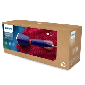 Відпарювач Philips компактний Series 5000, 1400Вт, 120мл, паровий удар -24гр, складана ручка, чохол-рукавичка, килимок, пластик, синій №8