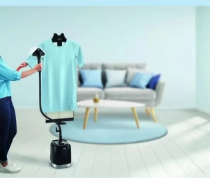 Відпарювач Tefal вертикальний Pro Style Garment, 2000Вт, 1500мл, постійна пара - 42гр, чорний №5