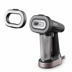 Відпарювач Tefal компактний Pure Force 3в1, 1800Вт, 180мл, постійна пара - 35гр, керам. підошва, чорно-рожевий №2
