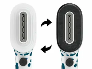 Відпарювач Tefal компактний Pure Pop Home & Travel, 1300Вт, 70мл, постійна пара - 20гр, біло-синій №4