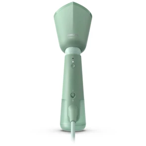 Отпариватель Philips компактный Series 5000, 1400Вт, 120мл, паровой удар -24гр, складная ручка, пластик, серо-зеленый №4