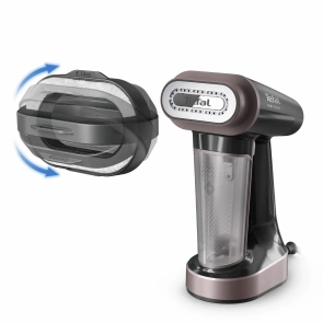 Відпарювач Tefal компактний Pure Force 3в1, 1800Вт, 180мл, постійна пара - 35гр, керам. підошва, чорно-рожевий №4