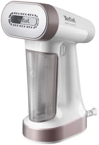 Відпарювач Tefal компактний Pure Force 2в1, 1800Вт, 180мл, постійна пара - 35гр, керам. підошва, білий №1